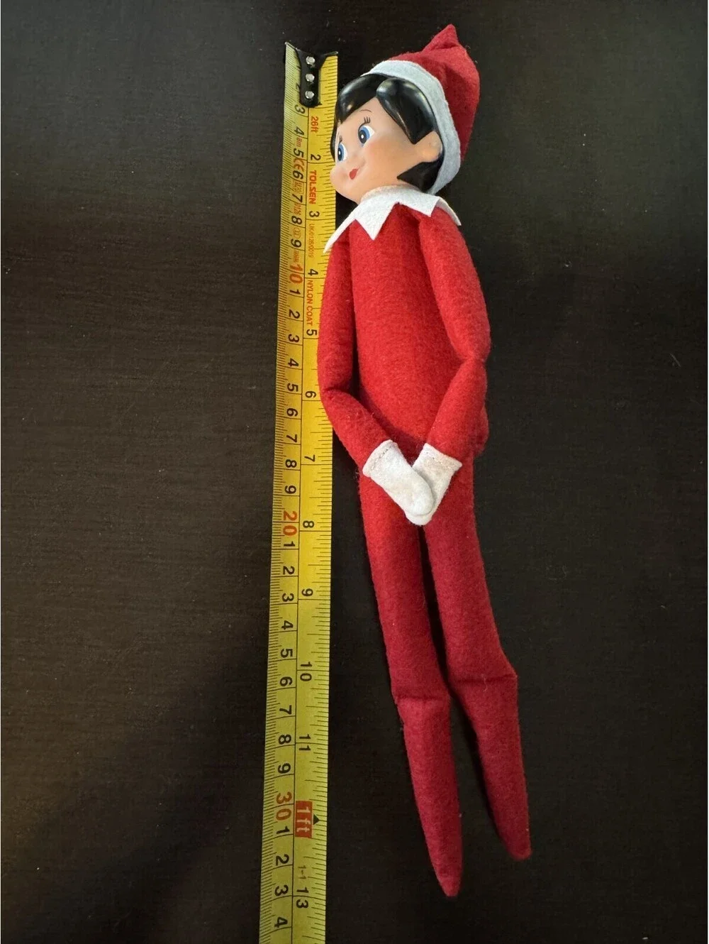 Elf on the Shelf Replacement Doll Boy Blue Eyes 12 inches No Tag Doll Only
